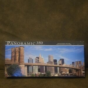 Panoramic 350 Puzzle - Brooklyn Bridge